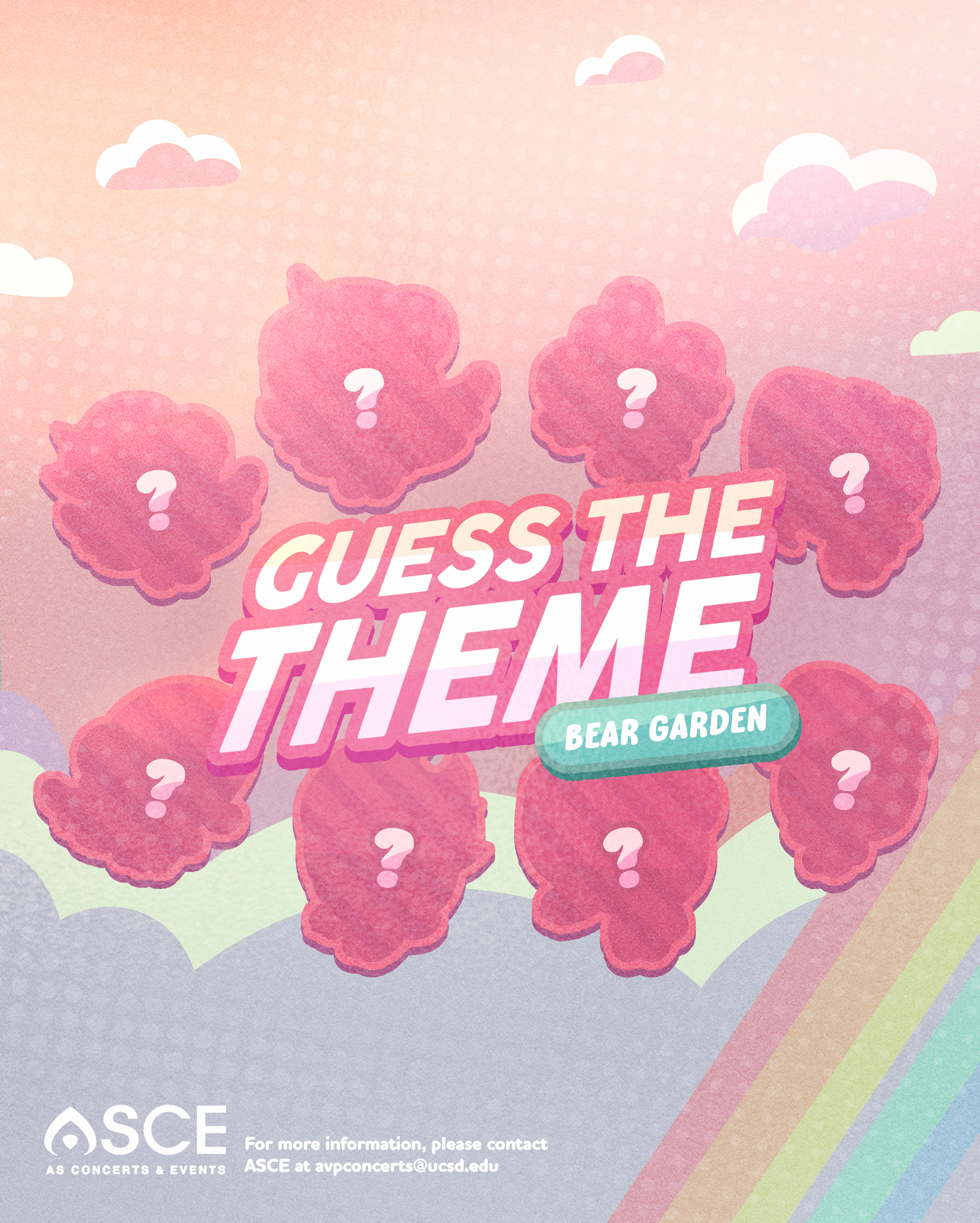 Event poster for “My Little ASCE Bear”