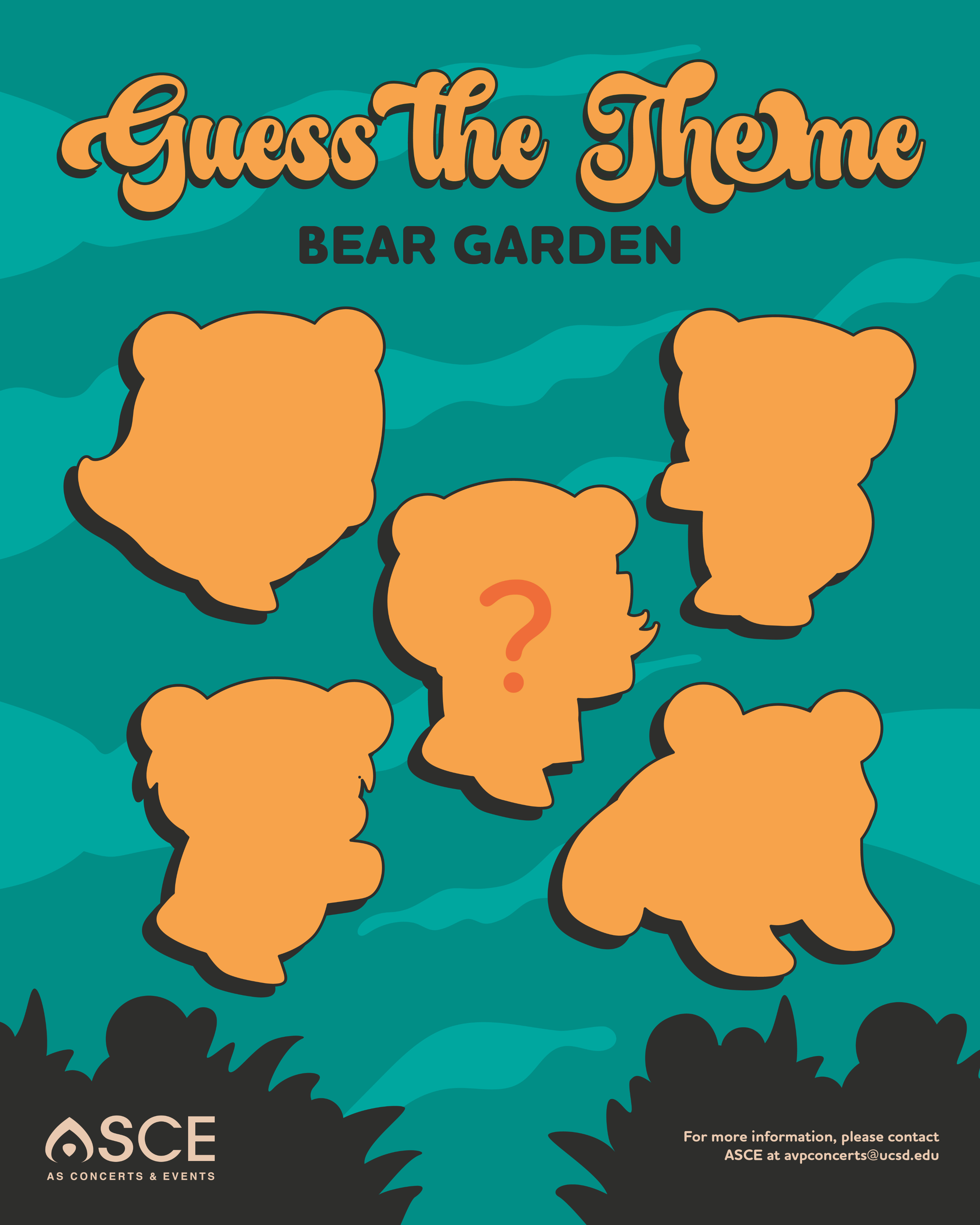 Event poster for “ASCE-Bear, Where Are You?”